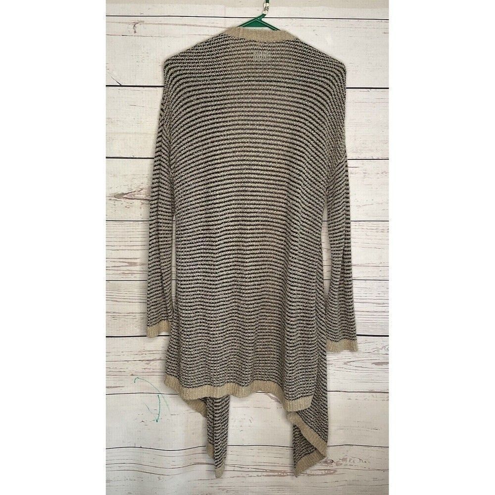 Eileen Fisher Boucle Stripe Cascading Open Front … - image 8